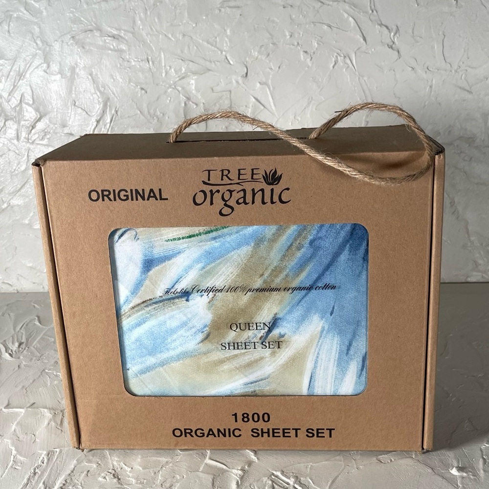 TREE Organic Queen 4-Piece Sheet Set